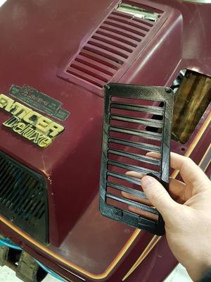 Enticer Snowmobile Hood Vent (Small)