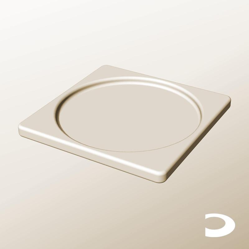 LS96-D Lid or Cover for Modular Stacking Storage Boxes | Printable Objects - Infinite Containers | stl file for 3d printing