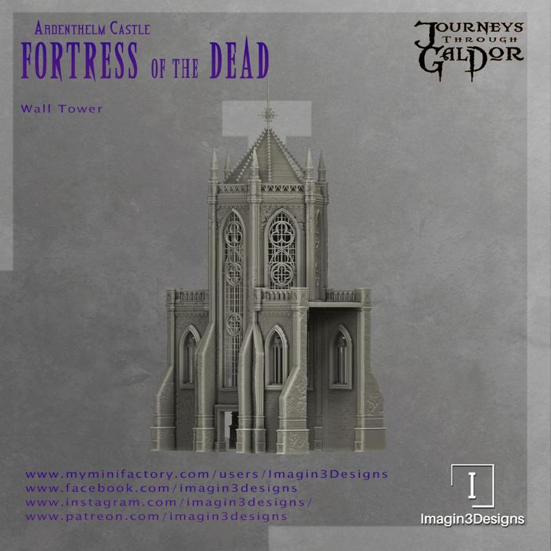 Fortress of the Dead - Modular Castle Walls - Tower