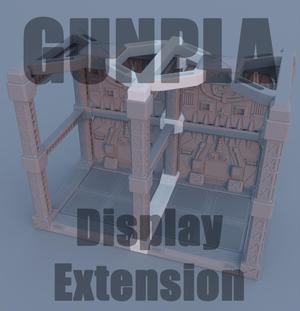 Modular Gunpla Display Hanger Extension Kit
