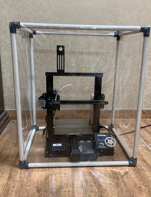 3 way 1/2 inches elbow for 3D printers enclosure