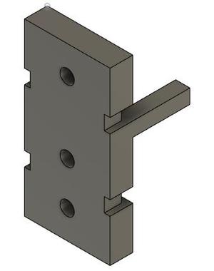 z to top of frame with zip tie mounts