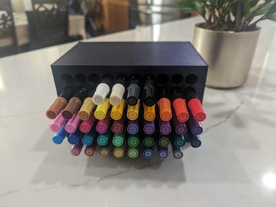 Modular Acrylic Marker Storage