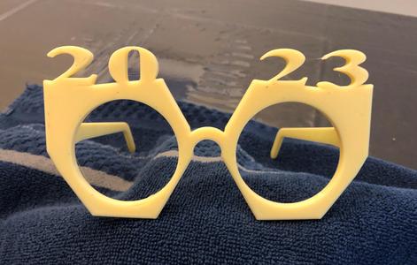 2023 New Year Glasses version 2