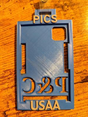 Vertical Badge Holder