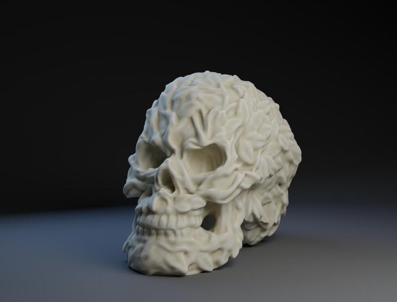 Forest Floor Skull