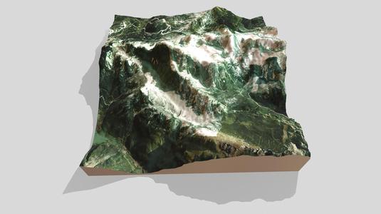 Mountain Landscape Civetta Italy