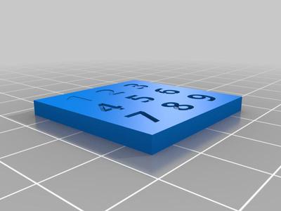 Text Depth Reference