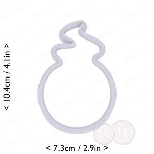 Soul Cookie Cutter 3.75in / 9.5cm
