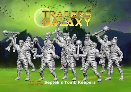 Night Horrors - Septek's Tomb Keepers (Mummies!)