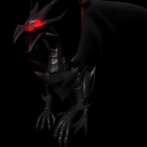 Red eyes black dragon