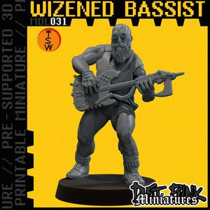 MDL031 WIZENED BASSIST [PRE-SUPPORTED]