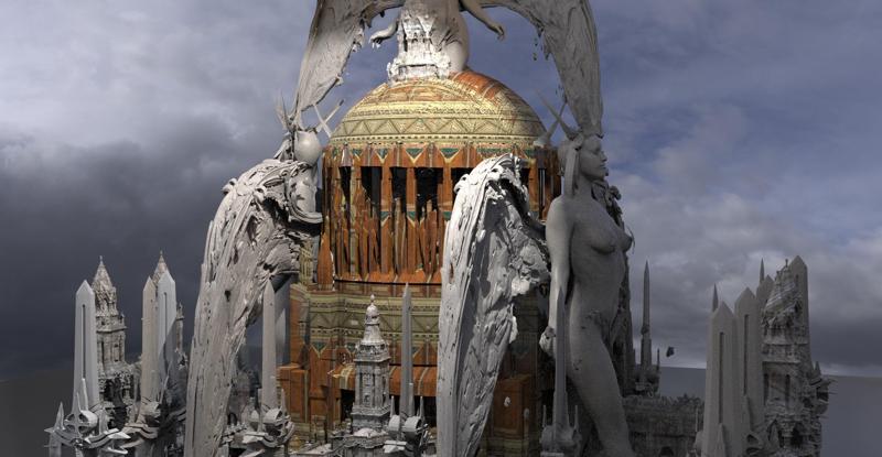 High Worship Chambers of Knowledge Kit bash