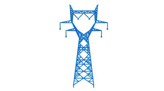 Electrical Power Line / Electrical Power Line stl /  power line