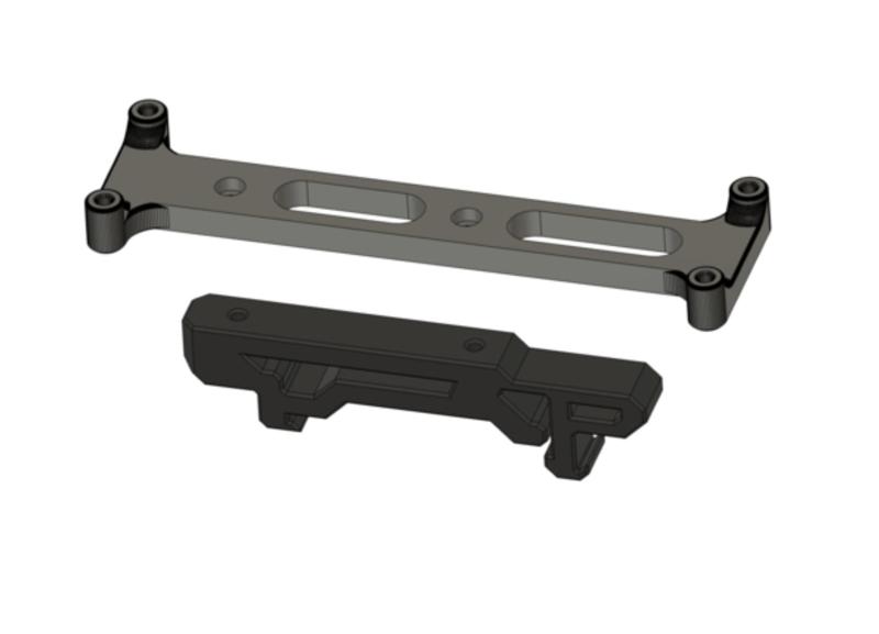 BigTreeTecg CanBus U2C board clip mount - Voron 2.4