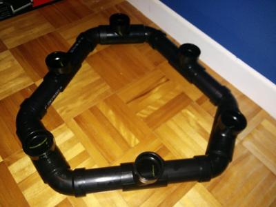 DELTA PIPE PRINTER - STEP 2 - BOTTOM FRAME