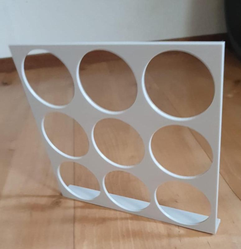 Vinyl roll organiser