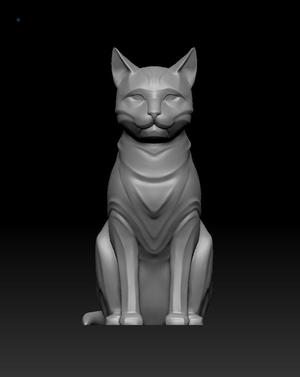 Stylized cat model