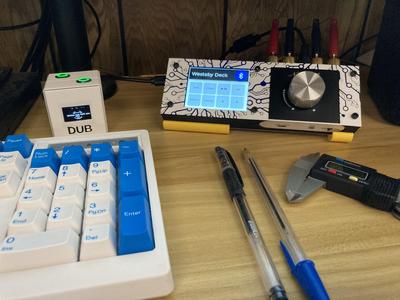 Alien3D Deck + Volume Knob - Desk Control Panel