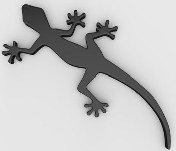 Gecko Sticker For Cars