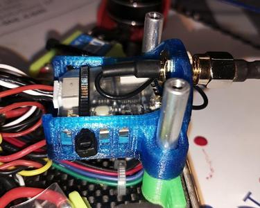 VTX and VTX antenna mount to 220mm quad