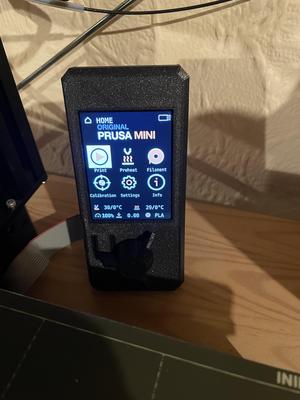 Prusa MINI free-standing display housing