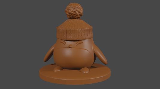Kirby inspired, Corori, Tabletop DnD miniature