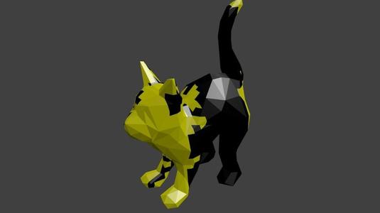Customizable Brownian Noise Cat