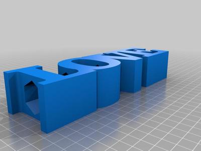 love pencil holder