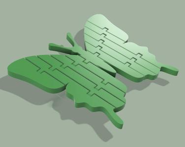 Flexi Articulated Butterfly