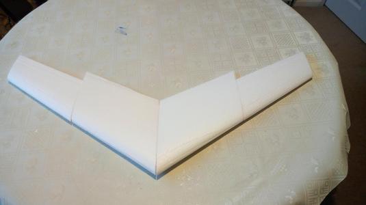 FPVWRA spec wing hot wire templates (naca 0014)