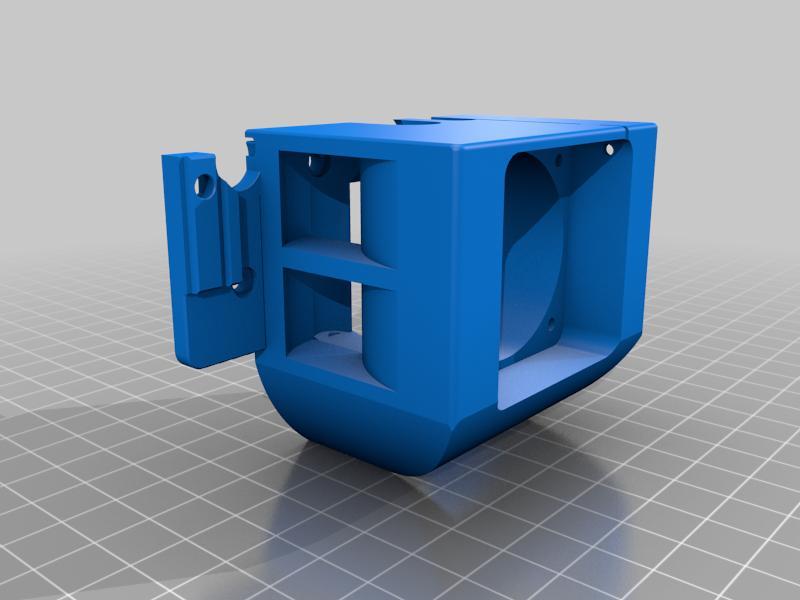 remixed AYF single/dual part 4010 fan duct by ammaryasir Bl touch
