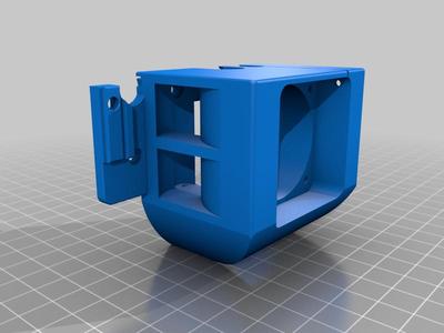 remixed AYF single/dual part 4010 fan duct by ammaryasir Bl touch