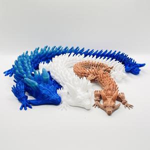 Happy Favorite Dragon - Articulated Toy - Print in Place - No Supports - Flexi