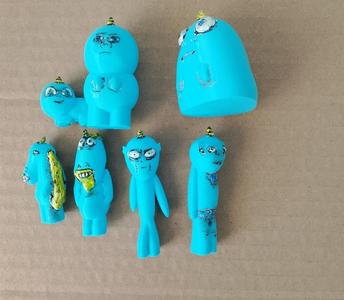Horned Blue Baby Evolution