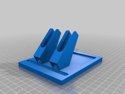Double Airbrush Stand