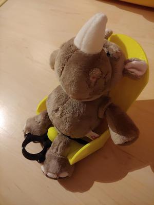 Bicycle Seat for Doll - Front Mount (Puky / 38.5mm ID)