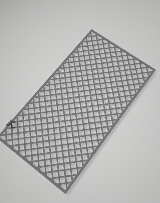 Enhanced adhesion model of LCD 6-inch equipment bottom plate