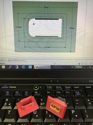 XT60 Socket Panel