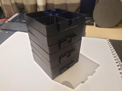 Modular stackable trays