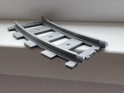 Lego train curve R40 track