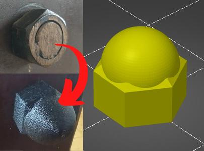 M20 nut cover
