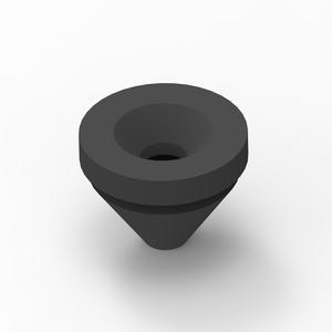 VW 07C133588 engine cover grommet Golf Mk 6 including Mould
