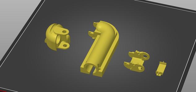 Drag Chain Link - Ender 6 Brackets Included
