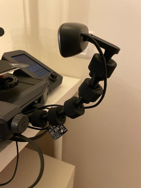M3 hinge base for camera mount