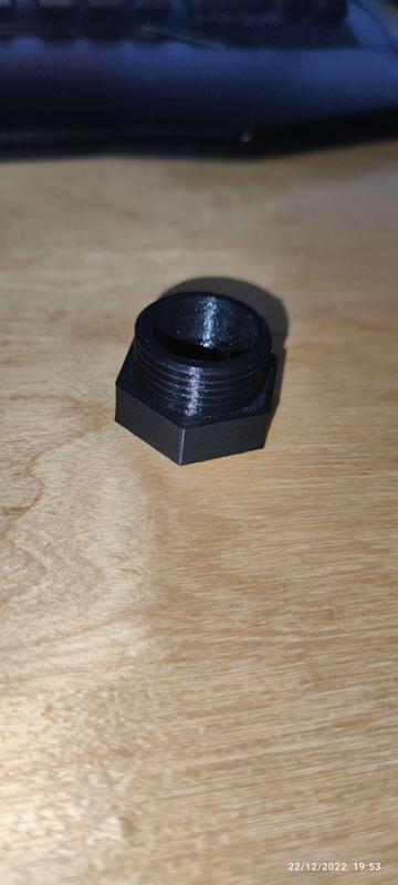 DN25 Fire Hose Cabinet (M24x2) to 3/4 BSP (20x27) adapter
