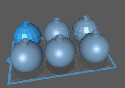 Small Christmas Balls