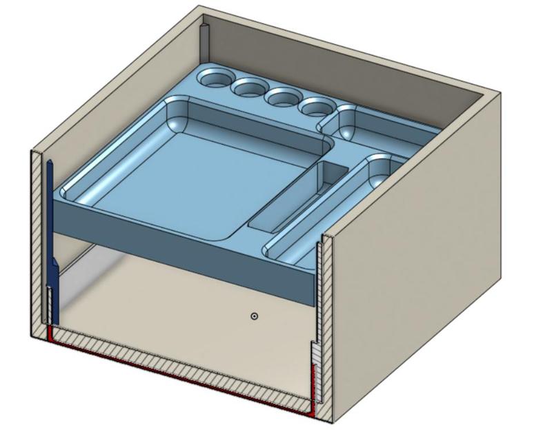 Acid Cigar Box Pocket Dump Tray