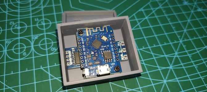 Wemos D1 mini v3 with RS485 to TTL