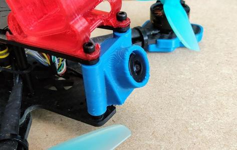SourceOne v3 - DJI Air Unit Camera mount - 25 deg